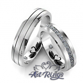Парные обручальные кольца Арт. 700